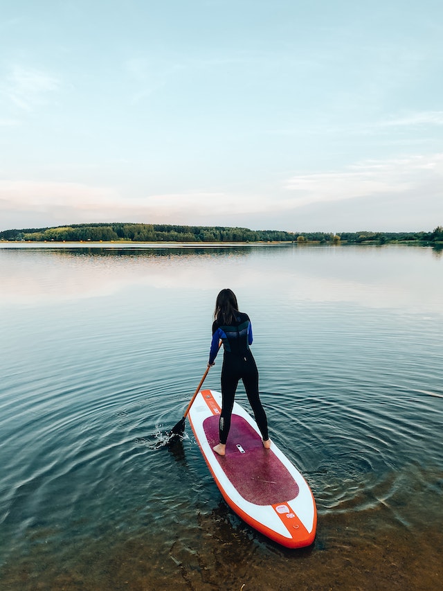World of Women Wellbeing- paddleboarding