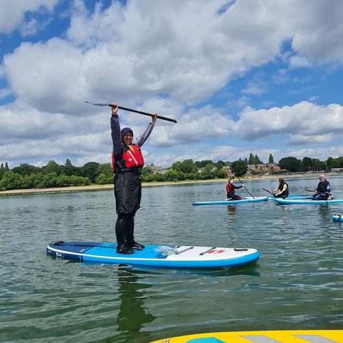 Womens Wellbeing Paddle Boarding